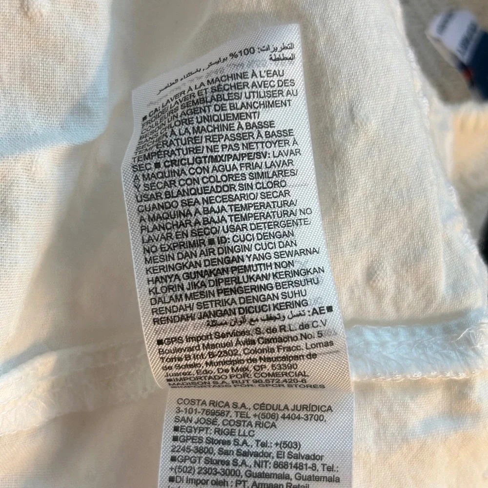 Old Navy Peasant Top White 2X‎